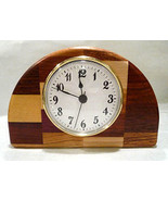 Wooden Segmented Half-Round Clock by G3 Studios (#11596) - $102.90 CAD