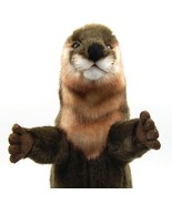 Otter Hand Puppet Full Body Doll Hansa Real Looking Plush Animal Learnin... - £44.55 GBP