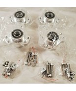 FRONT WHEEL HUBS 5/8&quot;, Silver, QTY 4, Go Kart Wagon Drift Trike Cart Ame... - $69.25