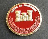 US Army Corps of Engineers Challenge Coin Embossed 1.5 inches - £9.91 GBP