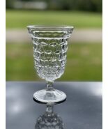 (1) Fostoria American Water Goblet Ice Tea Footed Glass Stemware 6oz Par... - $14.34