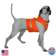 Mud River Dog Chest Protector, Medium, Orange - Protects from Cuts &amp; Scr... - $42.81