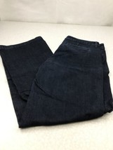 Banana Republic Dark Wash Blue Denim Jeans Woman&#39;s Size 27S Short KG - $282.69 MXN