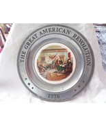 Vintage Pewter Canton Ohio 1976 The Great American Revolution 1776 Decla... - $24.74