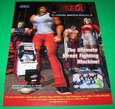 Spike Out Digital Battle Online Arcade FLYER Original Video Game Vintage... - $24.23
