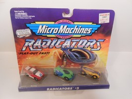 Micro Machines Radicators Set #5 Vehicle Set Galoob Vintage 1994 VHTF MISB - £18.39 GBP