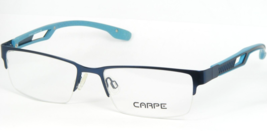 Carpe 31443-2 Blue Eyeglasses Glasses Metal Half Rim Frame 54-17-138mm - £45.40 GBP