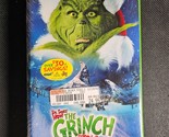 How the Grinch Stole Christmas VHS 2001 Jim Carrey Clamshell New Factory... - $4.90