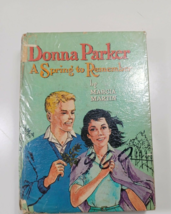 Donna Parker A Spring to Remember Hardcover Book 1960 Vintage Whitman Classic - £7.90 GBP