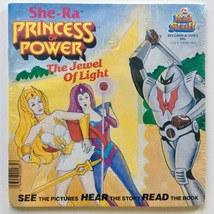 She-Ra - The Jewel of Light SEALED 7&#39; Vinyl Record / 24 Page Book, 1986 - £53.04 GBP