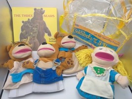 Lakeshore Storytelling Puppets Goldilocks &amp; The 3 Bears Set of 4 Puppets... - £27.63 GBP