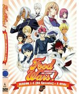 Food Wars! Shokugeki No Soma Season 1-5 Complete Collection Boxset Anime... - £37.73 GBP