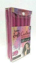 Lure soft curlers just roll &amp; twist 1&quot; VOLUME &amp; BODY Long to very Long Hair 10pk - £11.81 GBP