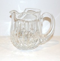 STUNNING SIGNED WATERFORD CRYSTAL LISMORE 6&quot; ICE LIP PITCHER/JUG - $108.89