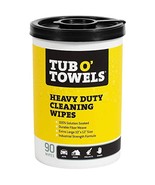 Tub O Towels TW90 Heavy-Duty 10&quot; x 12&quot; Size Multi-Surface Cleaning Wipes... - $39.32 CAD