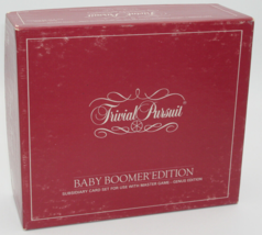 Trivial Pursuit - Baby Boomer Edition w/Subsidiary Card Set (1983) - Pre... - £51.34 GBP