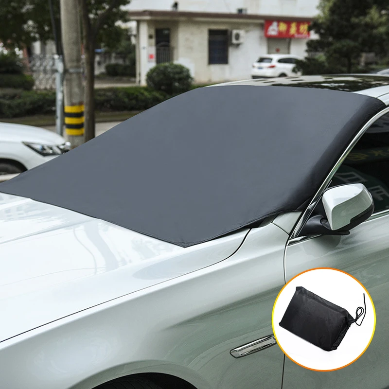 Four Seasons Automobile Magnetic Sunshade Cover Car Windshield  Sun Shade - £11.37 GBP