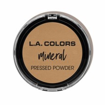 L.A. Colors Mineral Pressed Powder - Long Lasting Smooth Finish - *WARM CARAMEL* - £3.19 GBP