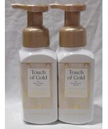 Bath & Body Works Gentle & Clean Foaming Hand Soap Lot Set of 2 TOUCH OF GOLD - $30.99