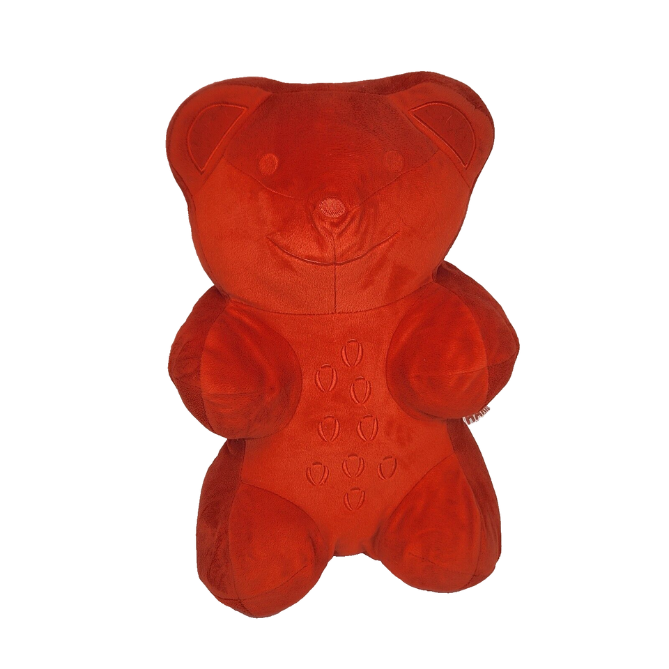 Primary image for 16" 2021 HARIBO GUMMY BEAR RED CANDY STUFFED ANIMAL PLUSH TOY JAKKS PACIFIC