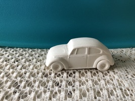 T3 - Small VW car Ceramic Bisque Ready-to-Paint - £1.99 GBP
