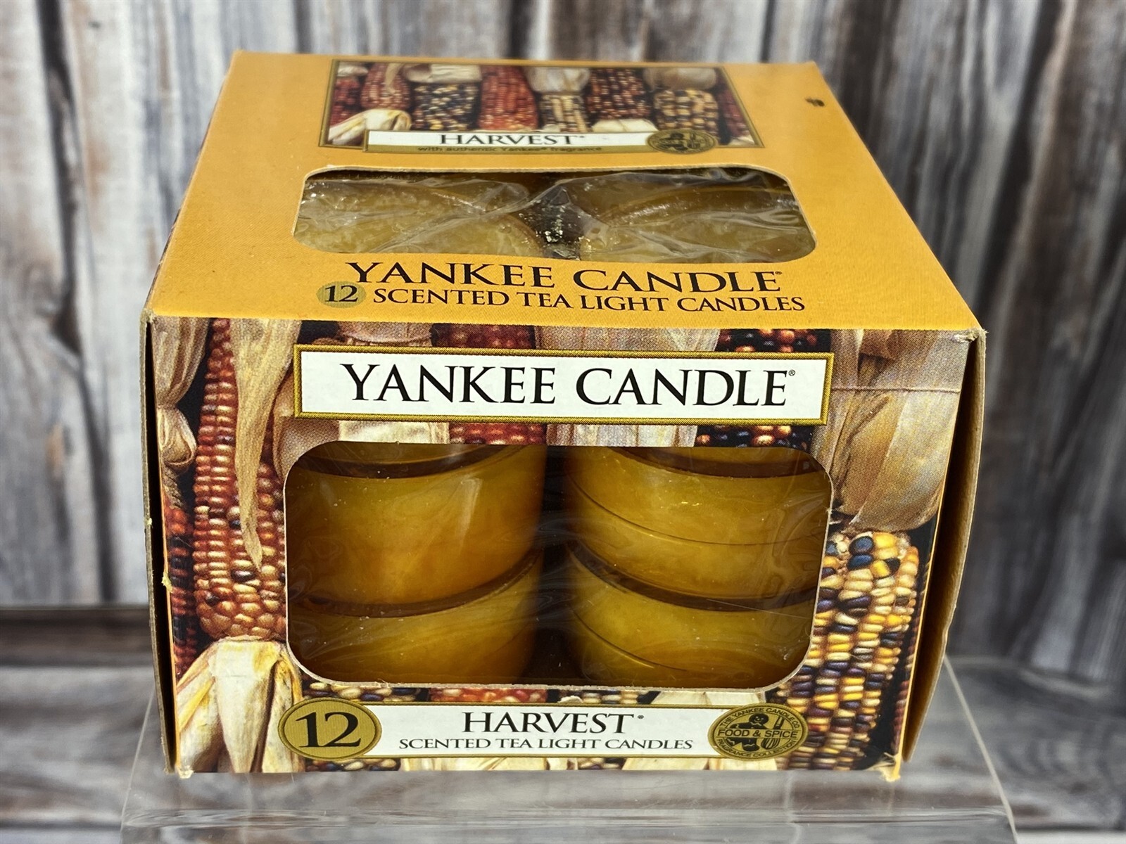Yankee Candle Scented Tea Lights Box of 12 - Harvest - $14.99