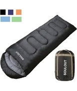 Sleeping Bag - 4 Seasons Warm Cold Weather Lightweight, Portable,, Indoor - £40.94 GBP