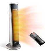 Lasko Ceramic Tower Heater with Remote Automatic Electronic Thermostat - $45.53