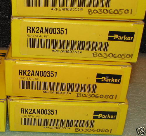 Parker  RK2AN00351 RK 2AN  Rod Seal Kit   3 1/2&quot;  *NEW* - $8.95