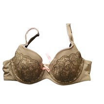 NWOT Victoria&#39;s Secret lined demi brown 36c bra - £17.44 GBP