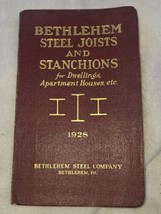 Bethlehem Steel Joists &amp; Stanchions Catalogue S-28 1928 Very Good Condition - $37.39