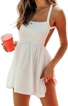 Women&#39;s Backless Mini Dress - $56.49