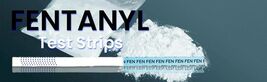 Fentanyl Instant Home Drug Testing Strip For Urine &amp; Powder - 10 Pack - $19.79