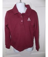 French Toast Burgundy Long Sleeve Scalloped Color Polo Size 6 Girl&#39;s EUC - $16.20