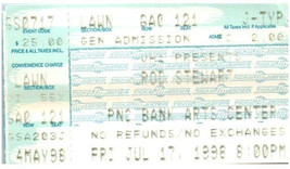 Billet De Concert De Rod Stewart 17 Juillet 1998 Holmdel New Jersey - $39.58