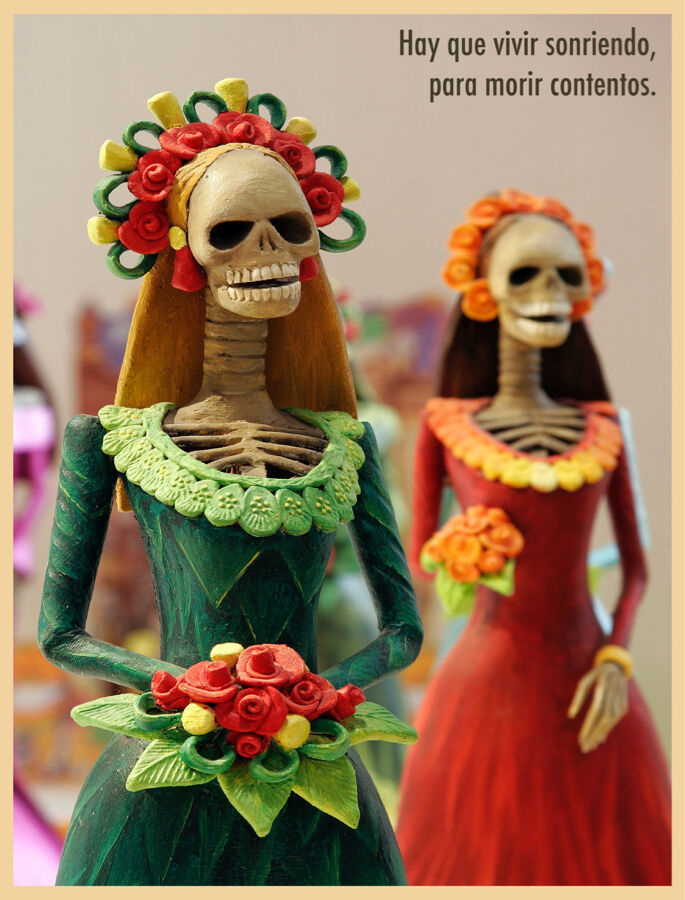 Designer decoration Poster.Mexican Catrinas.Room Wall Decor art print.q458