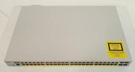 Cisco Catalyst WS-C2960L-48PS-LL 2960-L 48-Port Gigabit PoE Network Switch - £215.42 GBP