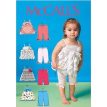 McCalls Sewing Pattern 7142 Top Pants Leggings Toddler Size NB-XL - £7.16 GBP