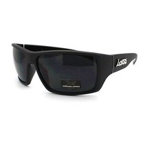 Tout Noir Foncé Lunettes de Soleil Hommes Authentique Locs Gangster Nuances - £7.90 GBP