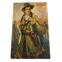 Postcard Gunfighters of the Old West Collector&#39;s Card Calamity Jane Chrome - $4.84