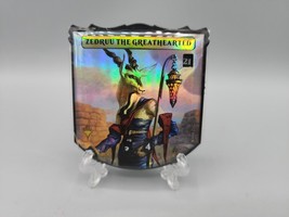 Zedruu The Greathearted Foil Legendary Relic Token Life Counter Magic MTG - $6.98