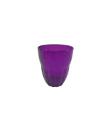 Bormioli Rocco PURPLE Old Fashion Tumbler Juice Glass Italy ( ONE ) Retro - $129.55 MXN