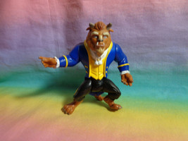 Vintage 1991 Burger King Disney Beauty and the Beast PVC Beast Action Fi... - $4.89