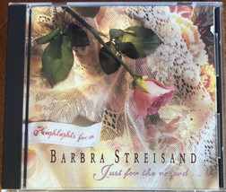 Barbara Streisand: Highlights From Just For The Record (CD, 1992) - £4.65 GBP