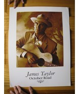 James Taylor Affiche Octobre Road - $89.99