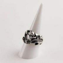 Claw Ring Silver Color Size 9 & 10 Unisex Fashion Jewlery image 2