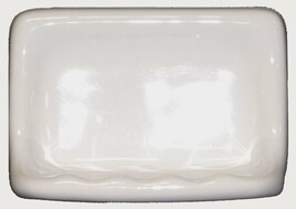 Ceramic Glaze Soap Dish - Cream - $14.95