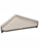 Porcelain Corner Shelf - Triangle Parchment Glossy - $84.53 CAD