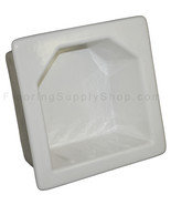 Porcelain Hotel Mini Soap Dish 6x6 White Glossy - £31.42 GBP