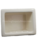 Recessed Soap Dish Porcelain Biscuit - $81.63 CAD